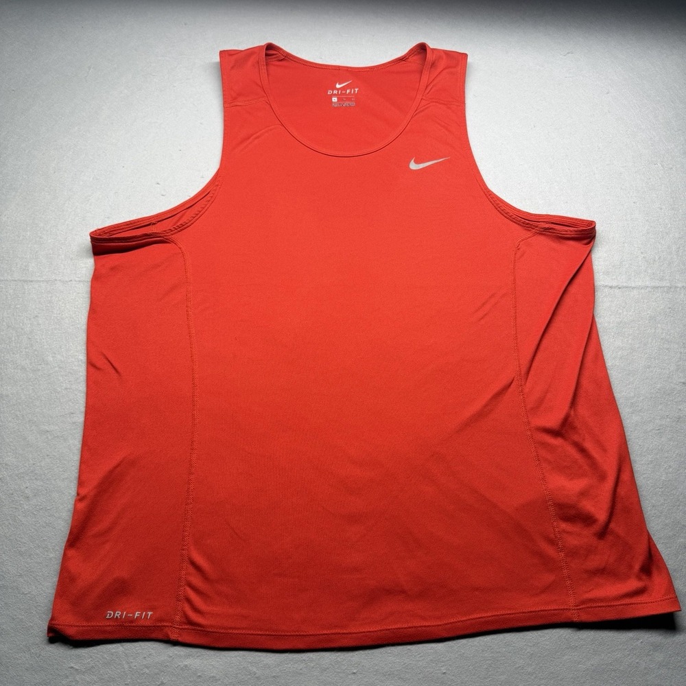Nike Dri-Fit Red Tank Top Size XL